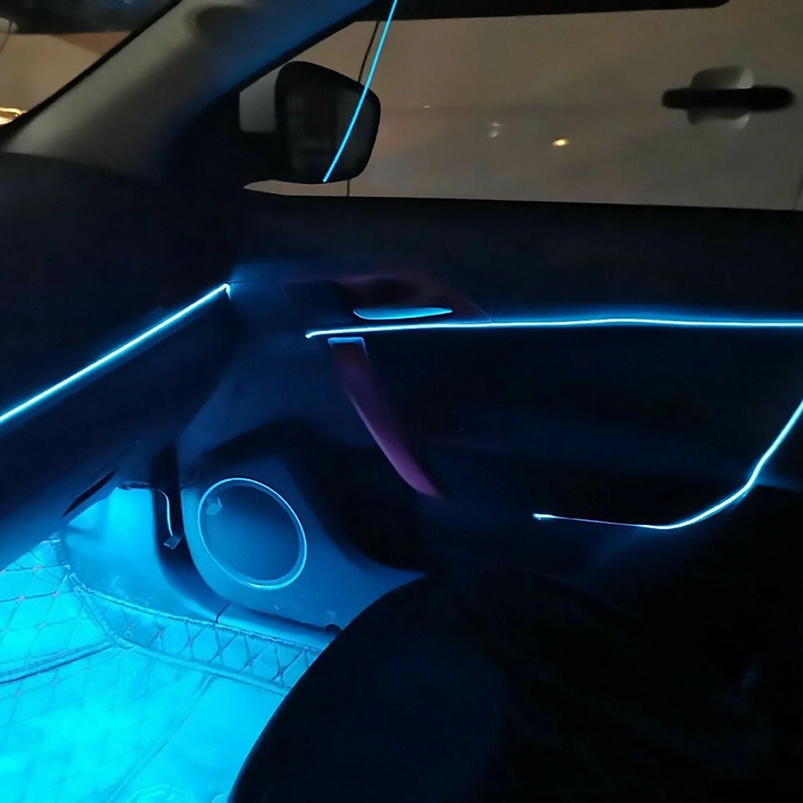 Auto Car Ice Blue 10 Ft LED Interior Lights